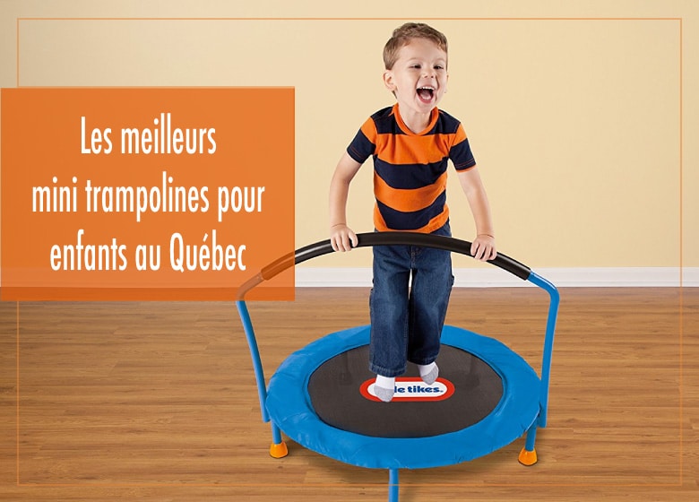 Les meilleurs mini trampolines pour enfants au Québec
